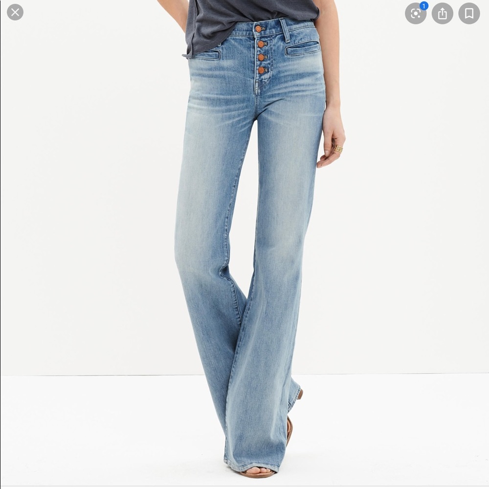 Madewell flea market flare jean